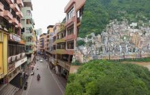 Часті землетруси та будівлі вздовж річки: як живуть у найвужчому місті світу