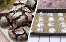 Печенье "Мраморное" с трещинками: не верится, что рецепт такой простой