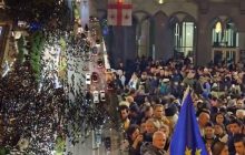 В Тбилиси начались масштабные протесты после скандальных выборов (видео)
