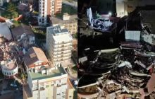 В Аргентине рухнул 10-этажный отель: под завалами находятся люди