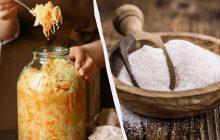 Не кам'яна: ця сіль завжди робить квашену капусту хрусткою - ось скільки її класти