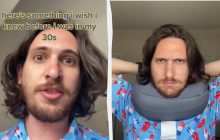 Блогер говорит, что люди пользуются дорожными подушками неправильно: он показал, как надо