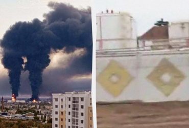 Крупнейший нефтяной терминал Крыма защищал Панцирь-С1 - не помогло (фото)