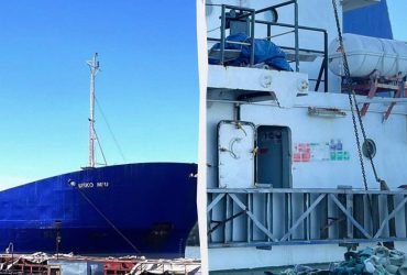 Україна конфіскувала іноземне судно, яке вивозило з Криму награбоване зерно