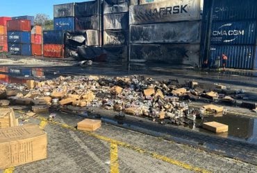 В порту Одесской области россияне уничтожили гуманитарку для Палестины