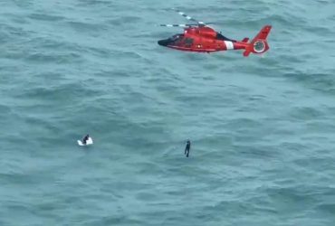 Ураган Мілтон: у Мексиканській затоці знайшли моряка, який врятувався на кулері (відео)