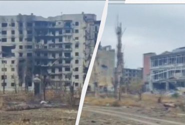 Тепер добре стало: журналіст показав моторошне відео з центру Вугледару