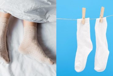 Белые носки будут как новые всего за 15 минут: понадобится 1 натуральный ингредиент