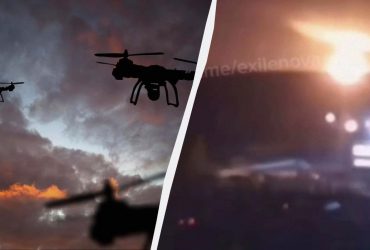 Росію масово атакували безпілотники, на заводі ВПК у Дзержинську був вибух (відео)