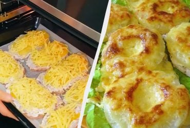 Сочные отбивные с ананасом под сыром: готовятся просто, а съедаются за минуту