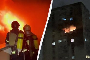 Пожар в Киеве после атаки дронов: погибла девочка, есть пострадавшие (фото, видео)