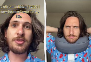 Блогер говорит, что люди пользуются дорожными подушками неправильно: он показал, как надо