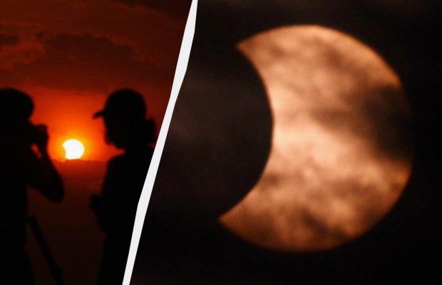 Рідкісне "вогняне кільце": у Південній Америці спостерігали сонячне затемнення (фото, відео)