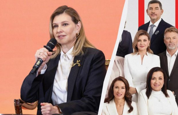 Зеленська та ще 8 леді та джентльменів знялися для обкладинки відомого глянцю (фото)