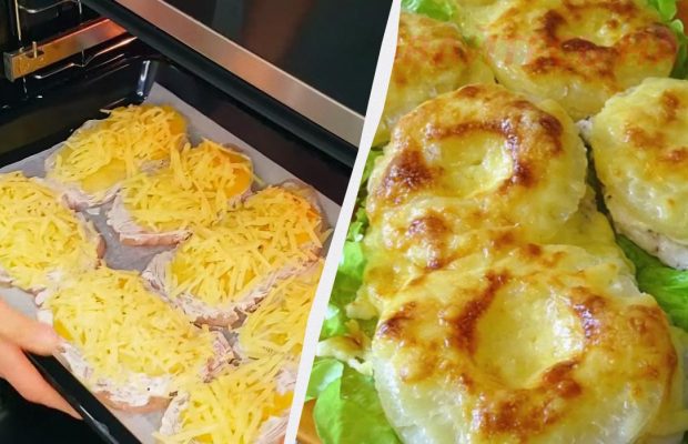 Сочные отбивные с ананасом под сыром: готовятся просто, а съедаются за минуту
