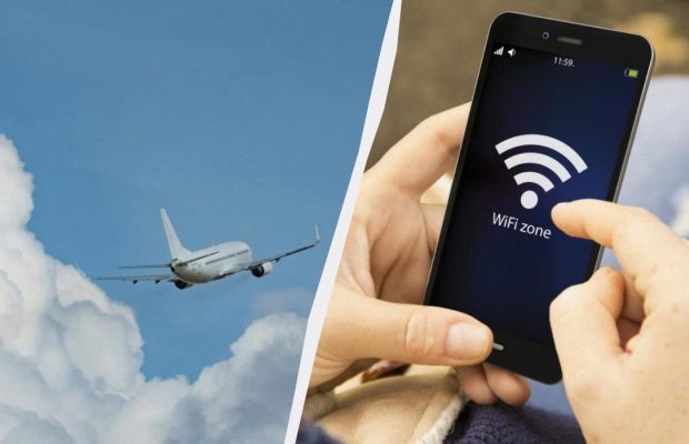 Вперше в історії на борту пасажирського літака запустили супутниковий інтернет Starlink