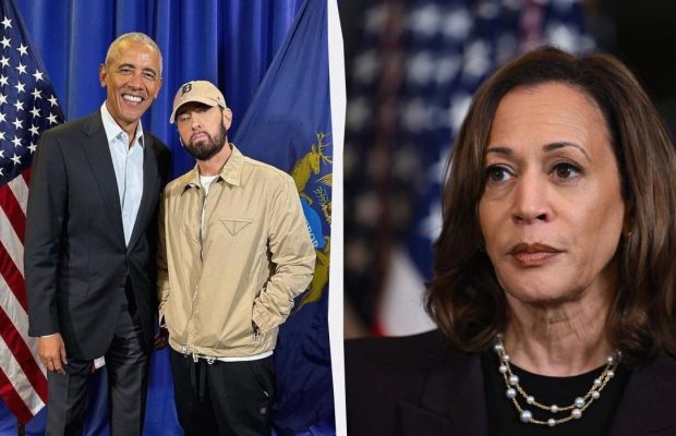 Обама неочікувано зачитав реп Емінема в підтримку Камали Гарріс на виборах (відео)