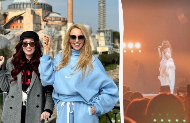 19-річна донька Полякової вперше виступила на великій сцені на "розігріві" в мами (відео)