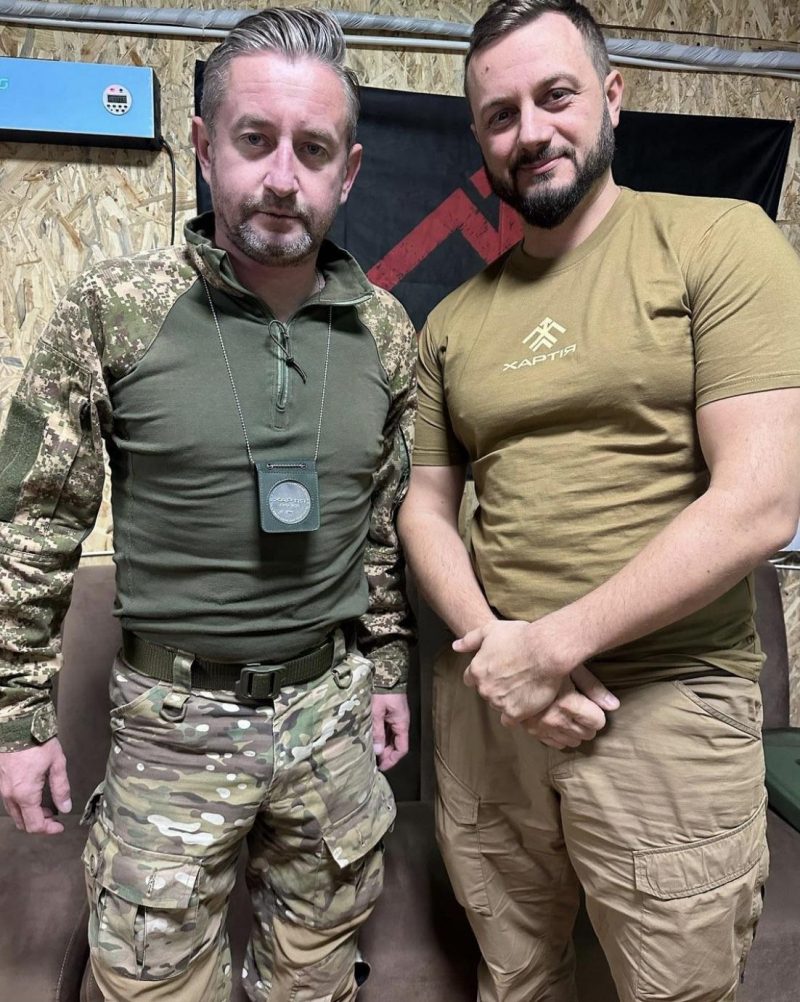 Сергей Жадан и Игорь Оболенский / Скриншот Instagram