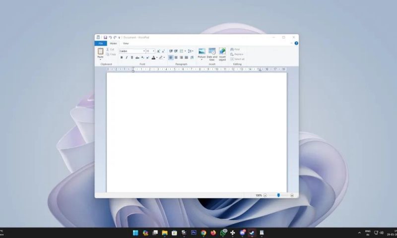 Microsoft удалила WordPad из Windows 11 / фото Digital Trends