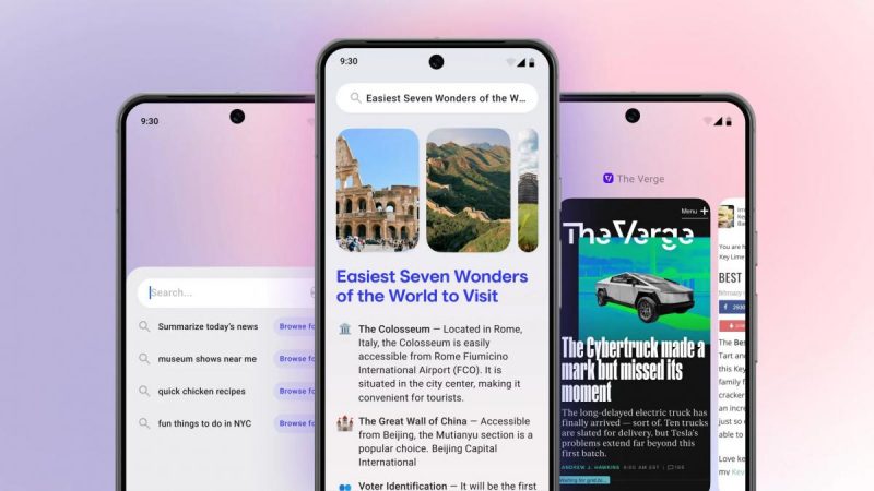 Популярный ИИ-браузер Arc Search от создателей Chrome вышел для всех на Android / фото Arc Популярный ИИ-браузер Arc Search от создателей Chrome вышел для всех на Android / фото Arc