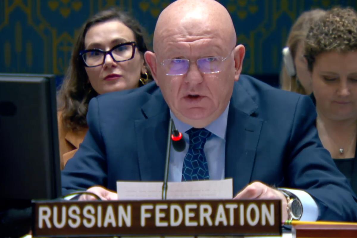 Небезня отличился новыми заявлениями об Украине / скриншот Небезня отличился новыми заявлениями об Украине / скриншот