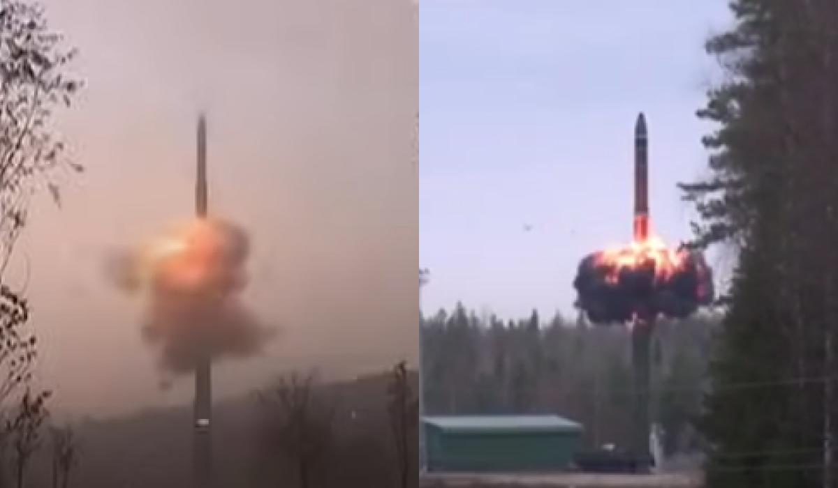 Северная Корея запустила межконтинентальную баллистическую ракету / коллаж УНИАН, скриншоты Северная Корея запустила межконтинентальную баллистическую ракету / коллаж УНИАН, скриншоты