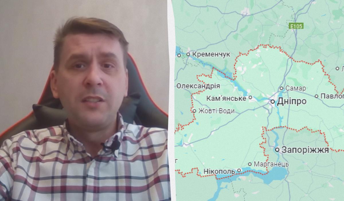 Олександр Коваленко попередив, де росіяни можуть вийти на межі Дніпропетровщини / колаж УНІАН зі скріншотів Олександр Коваленко попередив, де росіяни можуть вийти на межі Дніпропетровщини / колаж УНІАН зі скріншотів