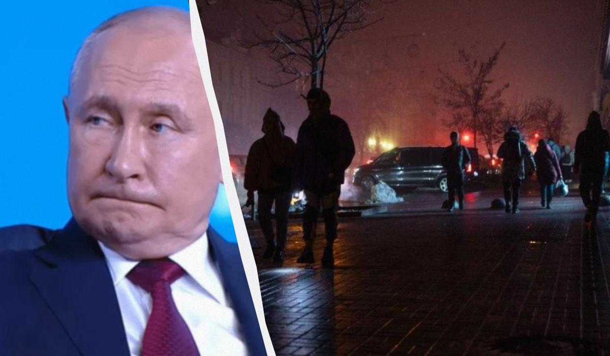 Путин собрался заморозить украинцев / коллаж УНИАН Путин собрался заморозить украинцев / коллаж УНИАН