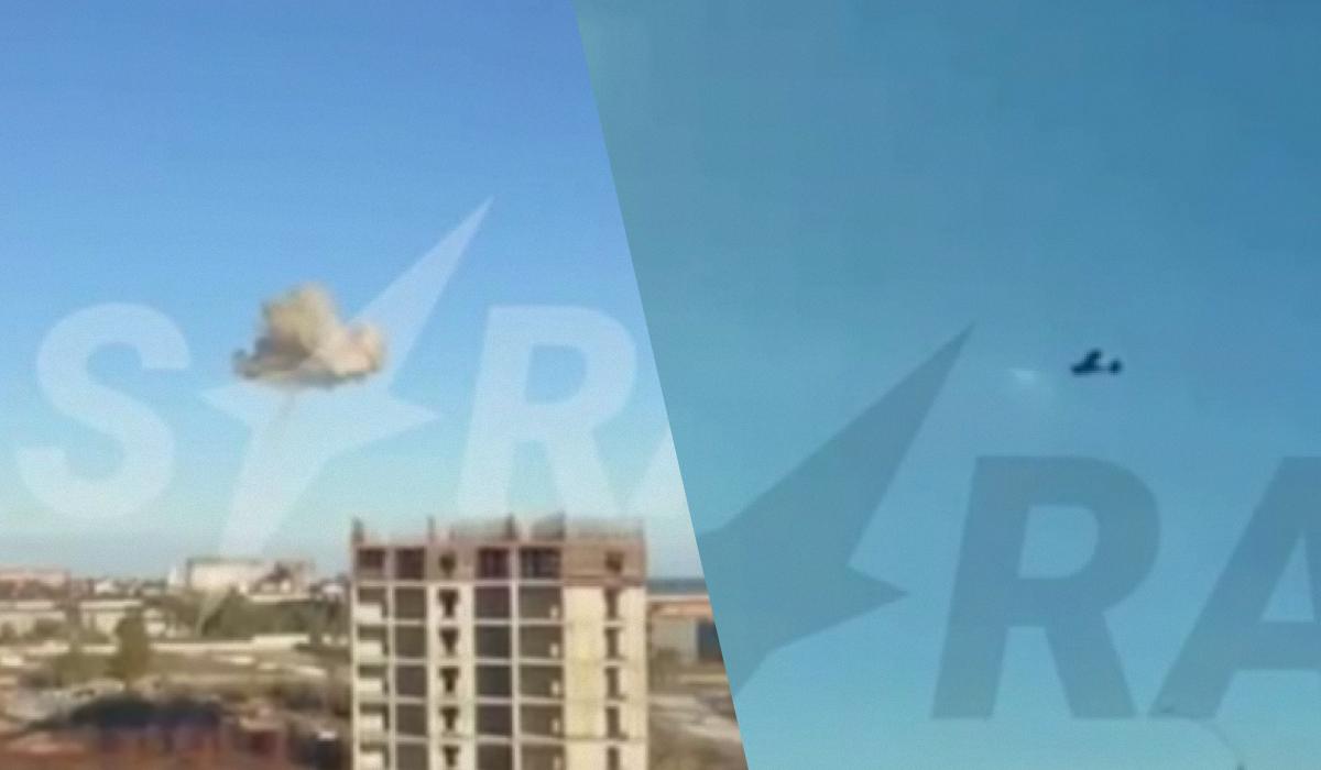 Дрони атакували Дагестан / колаж УНІАН, скріншоти Дрони атакували Дагестан / колаж УНІАН, скріншоти