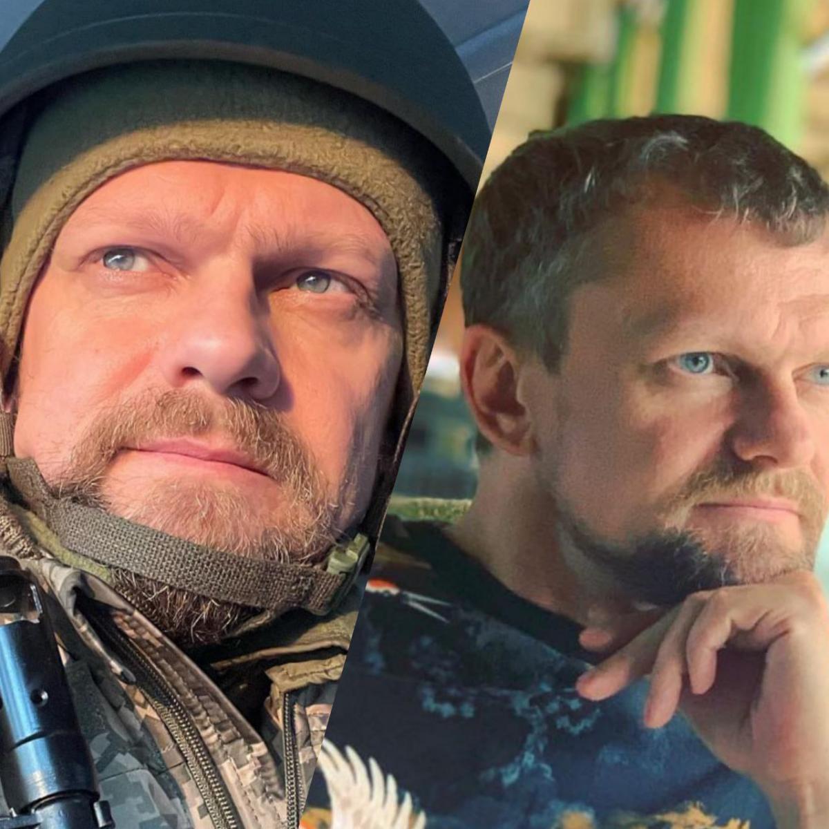 Актор не покидає творчість навіть на війні / Колаж УНІАН Актор не покидає творчість навіть на війні / Колаж УНІАН