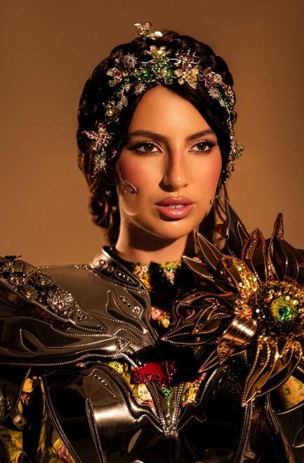 Алина будет одета в костюм с минами и цветами / фото пресс-служба Алина будет одета в костюм с минами и цветами / фото пресс-служба