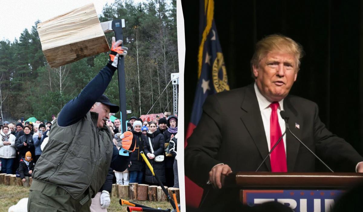 Лукашенко высказался о Трампе / Колаж УНІАН / фото пресс-службы президента Беларуси, ua.depositphotos.com Лукашенко высказался о Трампе / Колаж УНІАН / фото пресс-службы президента Беларуси, ua.depositphotos.com