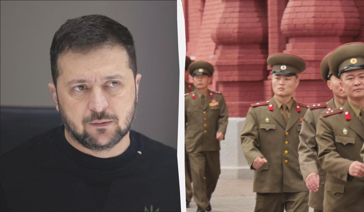 Зеленський заявив, що війська КНДР понесли перші втрати на Курщині / колаж УНІАН, фото ua.depositphotos.com, president.gov.ua Зеленський заявив, що війська КНДР понесли перші втрати на Курщині / колаж УНІАН, фото ua.depositphotos.com, president.gov.ua