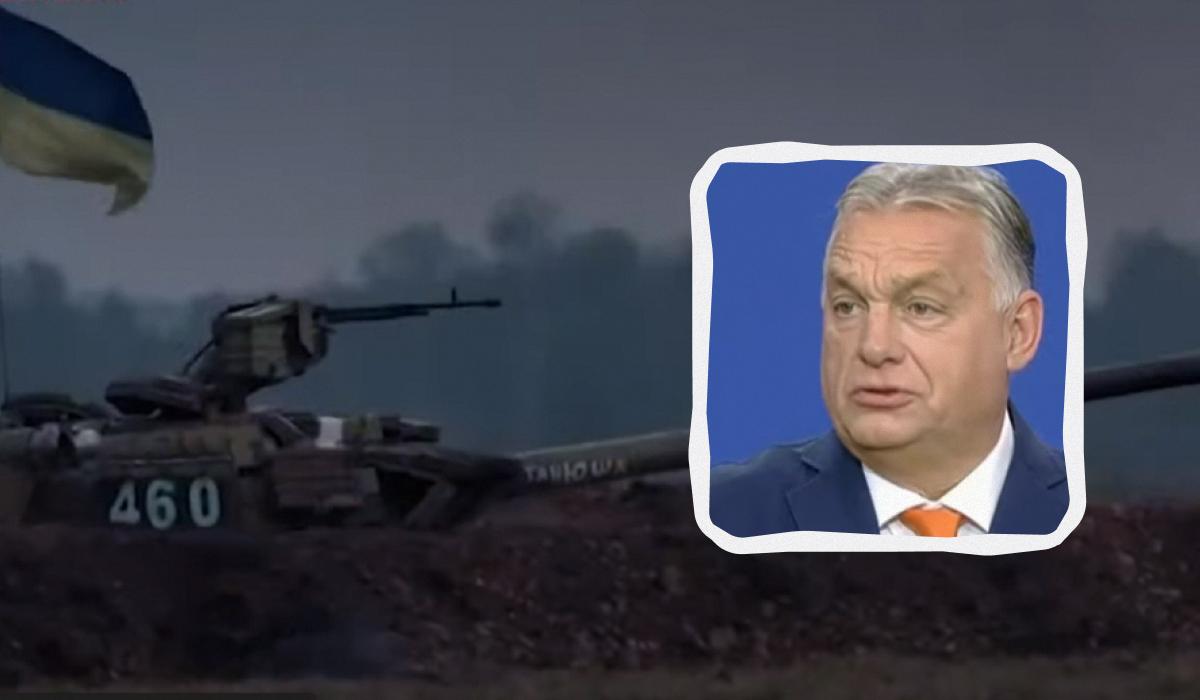 За словами Орбана, українці самі мають вирішувати, чи продовжувати воювати / Колаж УНІАН, скріншоти За словами Орбана, українці самі мають вирішувати, чи продовжувати воювати / Колаж УНІАН, скріншоти