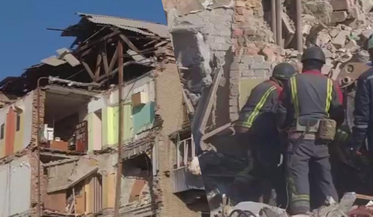 В Запорожье достали тело женщины из-под завалов / коллаж УНИАН, скриншоты В Запорожье достали тело женщины из-под завалов / коллаж УНИАН, скриншоты