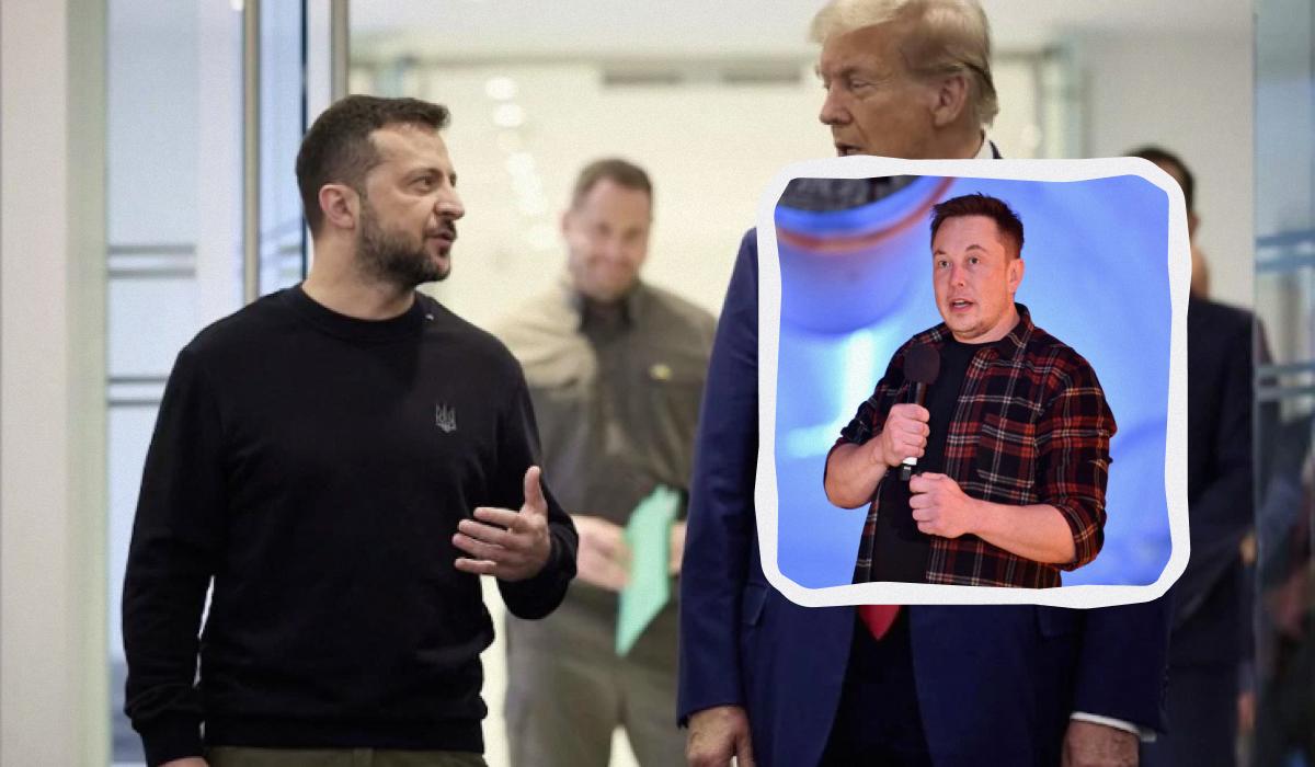 В телефонном разговоре Трампа и Зеленского участвовал Илон Маск / коллаж УНИАН, фото president.gov.ua, REUTERS В телефонном разговоре Трампа и Зеленского участвовал Илон Маск / коллаж УНИАН, фото president.gov.ua, REUTERS