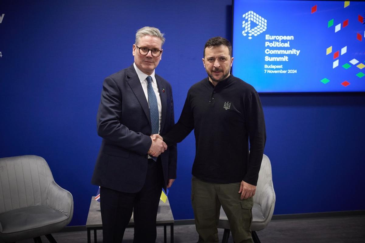 Стармер запевнив Україну в подальшій підтримці / фото president.gov.ua Стармер запевнив Україну в подальшій підтримці / фото president.gov.ua