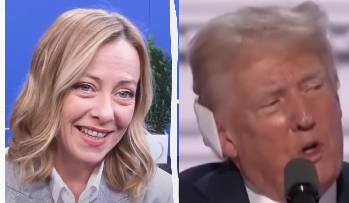 Мелони жестко обратилась к лидерам ЕС после победы Трампа / Коллаж УНИАН, скриншоты Мелони жестко обратилась к лидерам ЕС после победы Трампа / Коллаж УНИАН, скриншоты