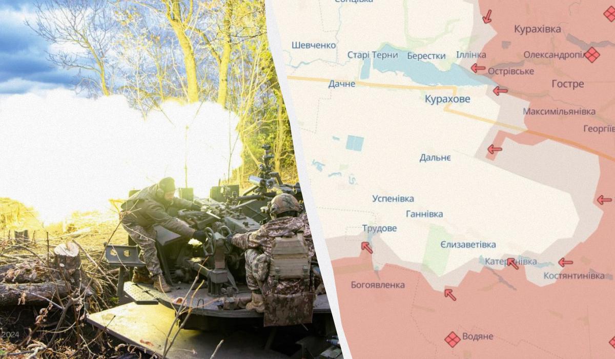 Оккупанты продвинулись в Донецкой области / Коллаж УНИАН, фото 56 отдельная мотопехотная Мариупольская бригада, DeepState Оккупанты продвинулись в Донецкой области / Коллаж УНИАН, фото 56 отдельная мотопехотная Мариупольская бригада, DeepState