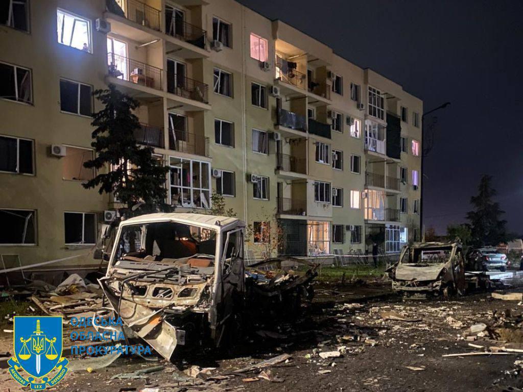 Росіяни знову атакували Одесу / фото Одеська прокуратура Росіяни знову атакували Одесу / фото Одеська прокуратура