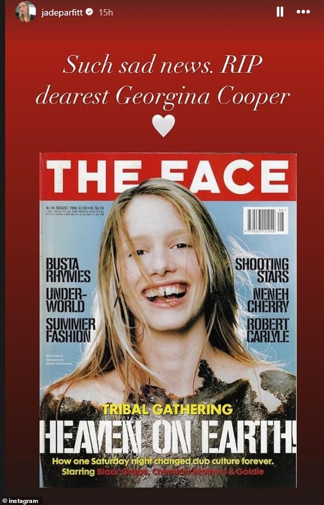 Джорджина Купер / Скріншот Instagram Джорджина Купер / Скріншот Instagram