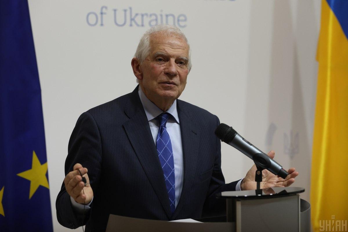 Жозеп Боррель висловився про удари по території РФ / фото УНІАН Жозеп Боррель висловився про удари по території РФ / фото УНІАН