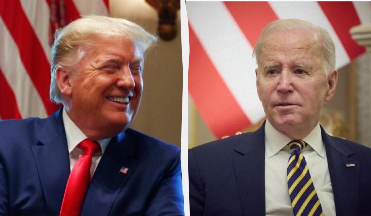 Трампа запрошено у Білий дім на зустріч з байденом / колаж УНІАН, фото president.gov.ua, REUTERS Трампа запрошено у Білий дім на зустріч з байденом / колаж УНІАН, фото president.gov.ua, REUTERS