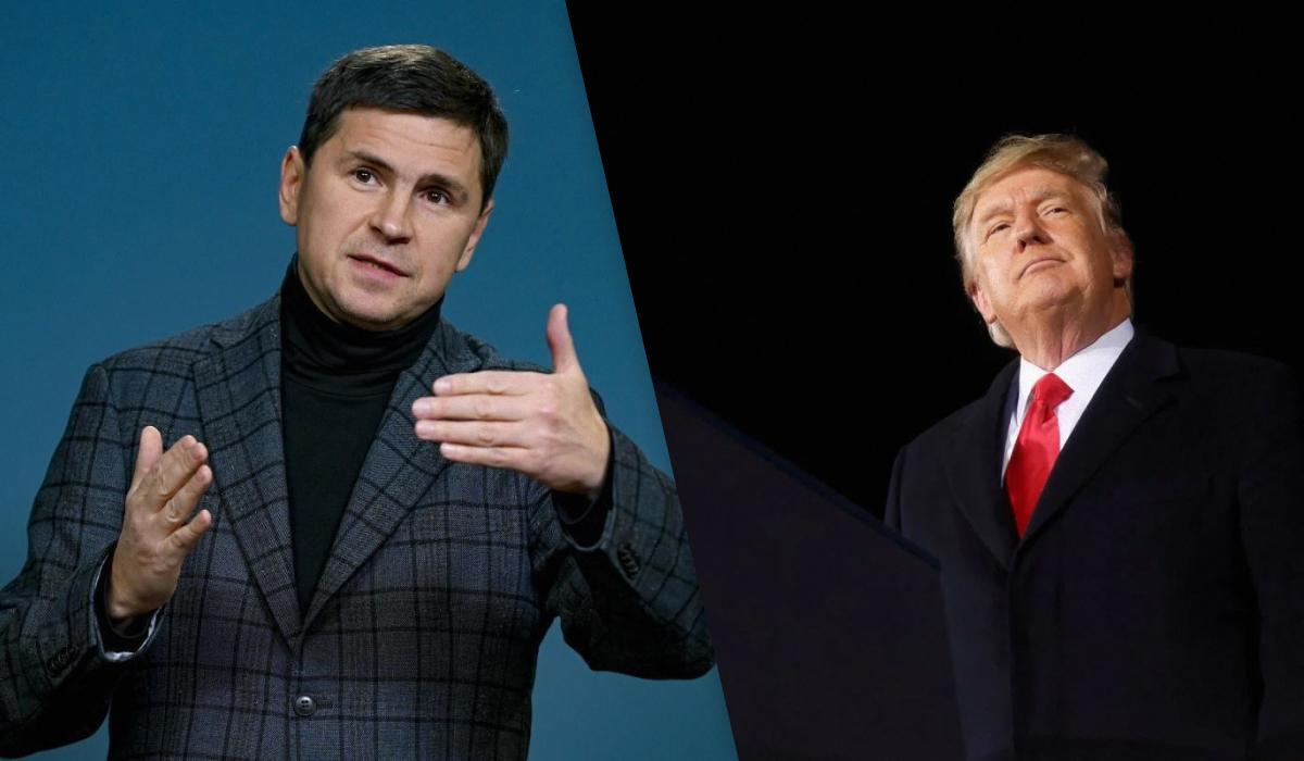 Подоляк считает, что Трамп не пойдет на уступки Путину / Коллаж УНИАН, фото - УНИАН, REUTERS Подоляк считает, что Трамп не пойдет на уступки Путину / Коллаж УНИАН, фото - УНИАН, REUTERS