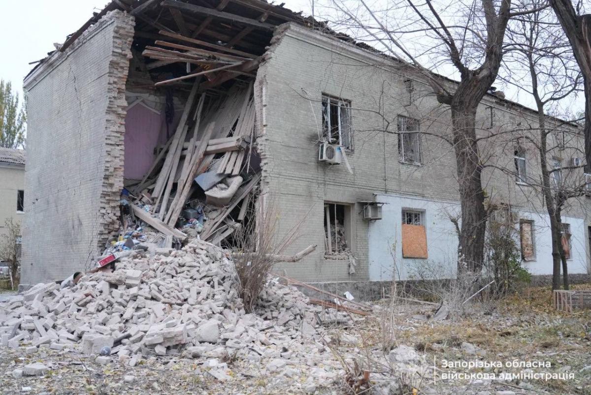 Росіяни вдарили по Запоріжжю / Іван Федоров Росіяни вдарили по Запоріжжю / Іван Федоров