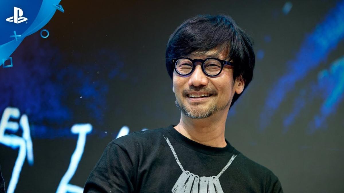 Hideo Kojima showed a photo of his first office