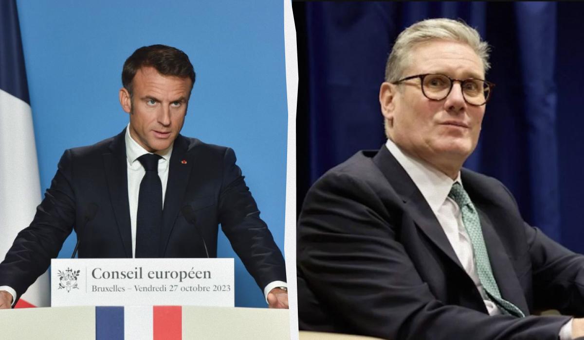 Політики зустрілися у Парижі / Колаж УНІАН / фото European Union, ОП Політики зустрілися у Парижі / Колаж УНІАН / фото European Union, ОП