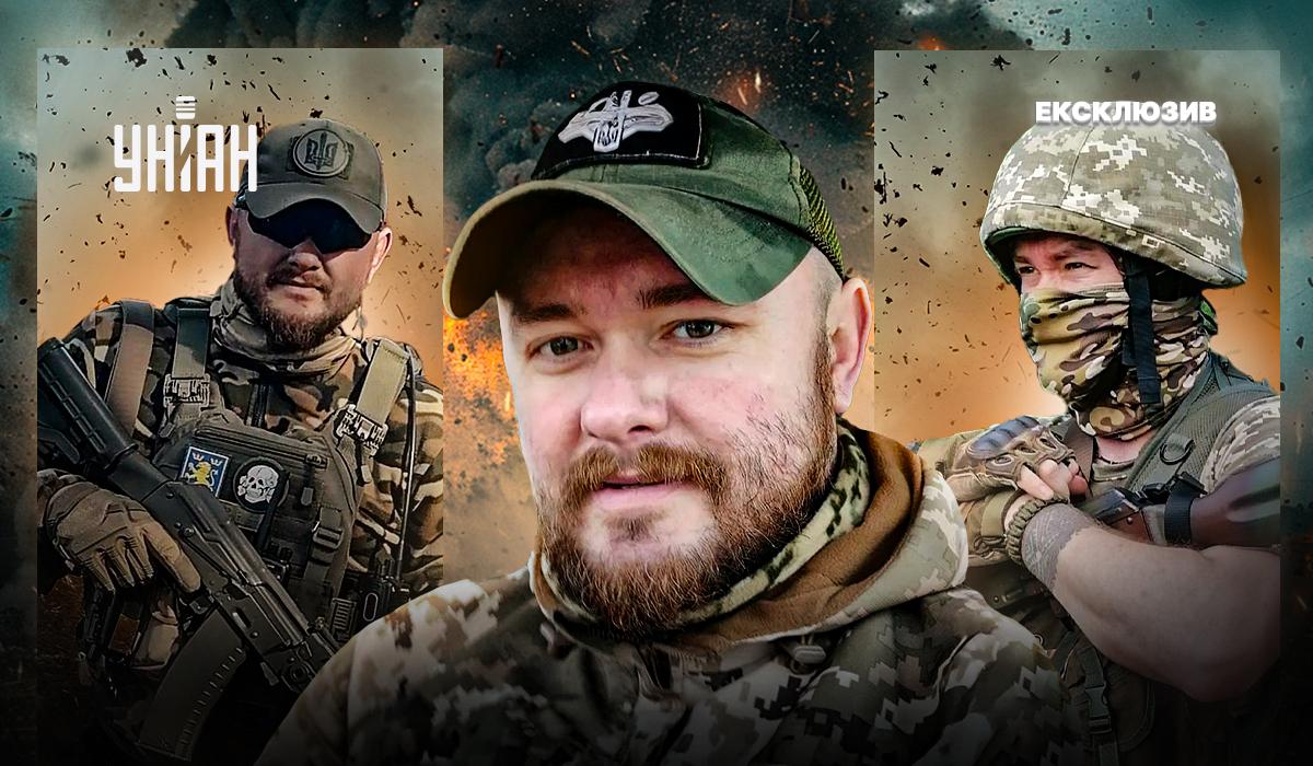 Чернівчанин Юрій Турлай із позивним "Рудольф" воює проти росіян з 2014 року / колаж УНІАН, фото надане Юрієм Турлаєм Чернівчанин Юрій Турлай із позивним "Рудольф" воює проти росіян з 2014 року / колаж УНІАН, фото надане Юрієм Турлаєм