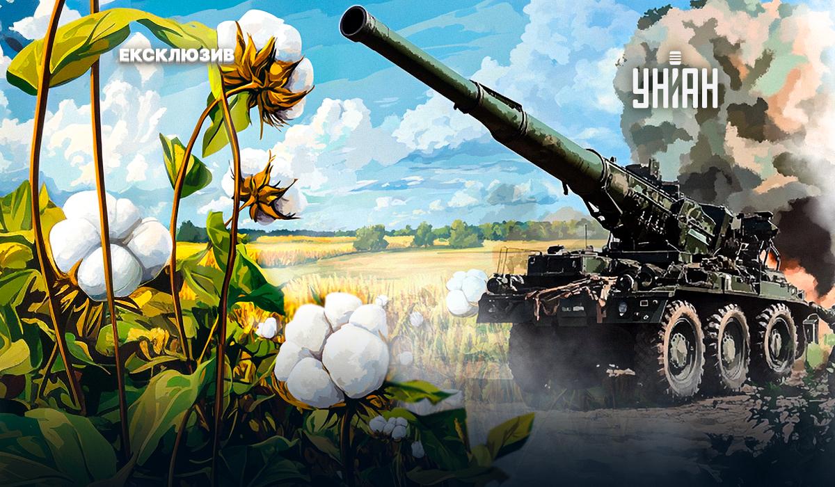 Ніхто не сумнівається, що бавовна Україні дуже потрібна / коллаж УНІАН Ніхто не сумнівається, що бавовна Україні дуже потрібна / коллаж УНІАН